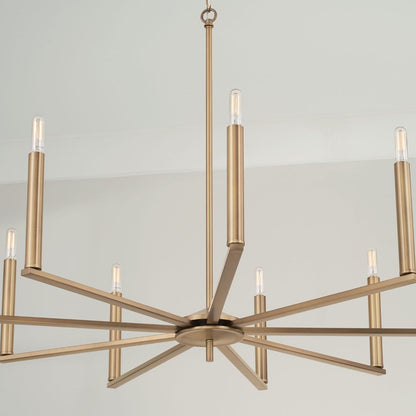 Finley Chandelier, Chandelier, Aged Brass