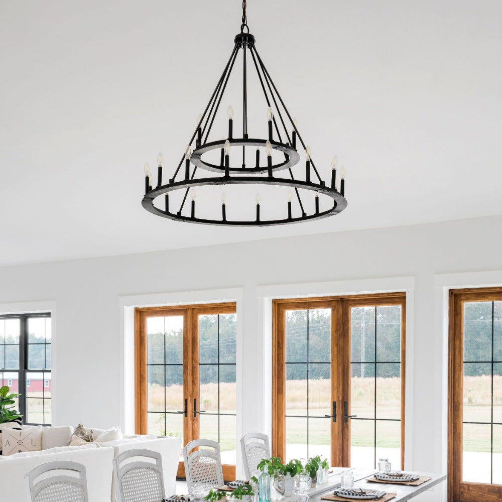 Elm Chandelier