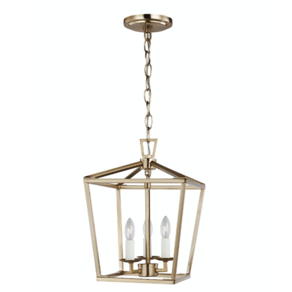 Kimmel Pendant, Pendant, Satin Brass